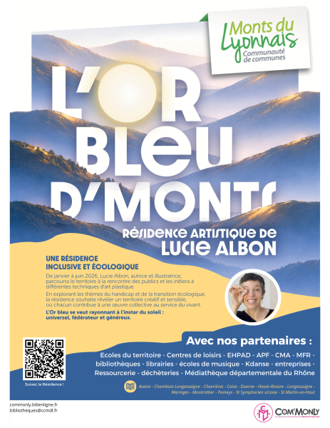 2026 l'or bleu des monts affiche générale résidence