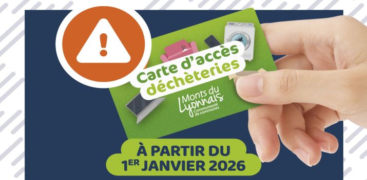 affiche déchèterie 30 passages