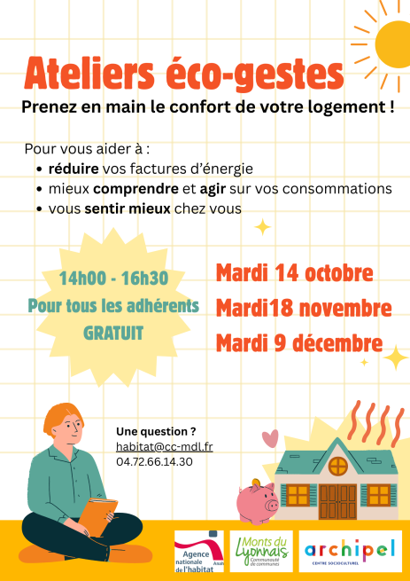 affiche eco gestes archipel
