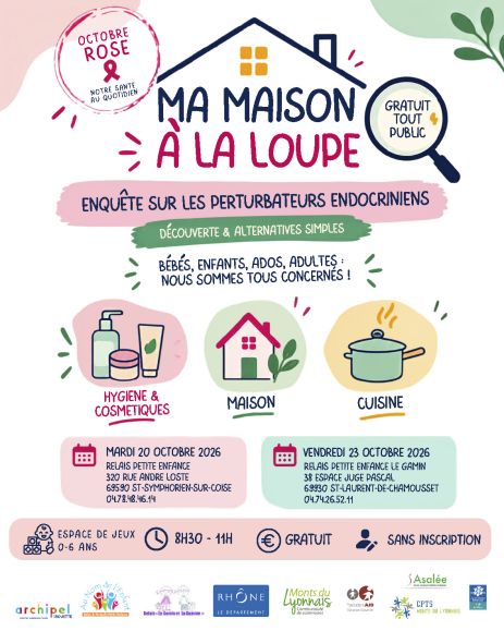 ma maison à la loupe 20 et 23 octobre