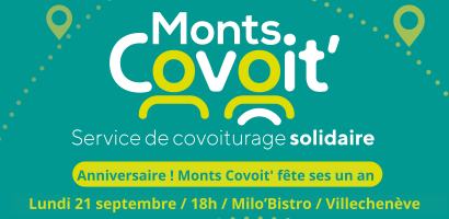Monts Covoit’, déjà un an de covoiturage entre voisins à Villechenève !