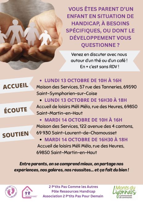 permanence 2 ptits pas pour demain ccmdl