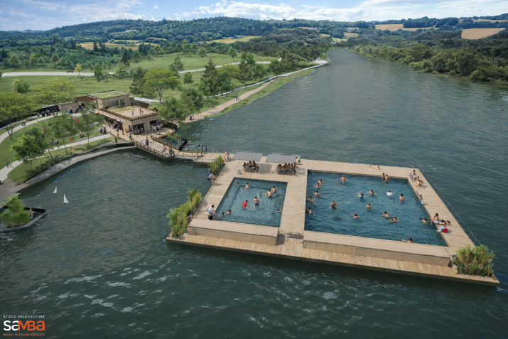 vue aérienne soleil